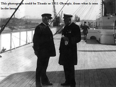 Pre-Titanic loss, Olympic-class boatdeck (Titanic)