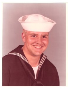 Oct. 1980, first official navy photograph.