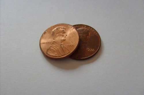 copyright Peter Griffin. http://www.publicdomainpictures.net/view-image.php?image=1516&picture=two-pennies