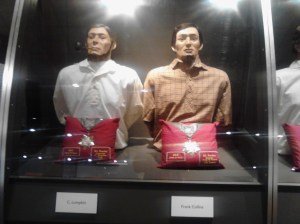 Facial reconstructions of the last crew of the Hunley.